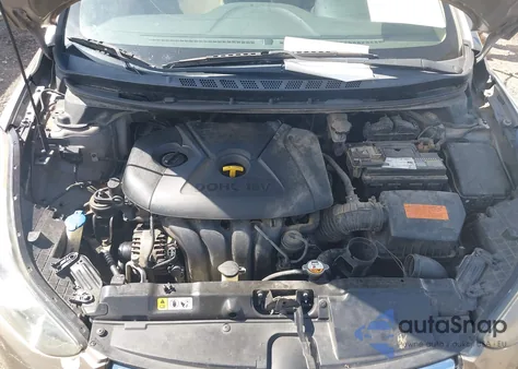 2013 Hyundai Elantra Gls from USA, damaged, VIN 5NPDH4AE0DH220243